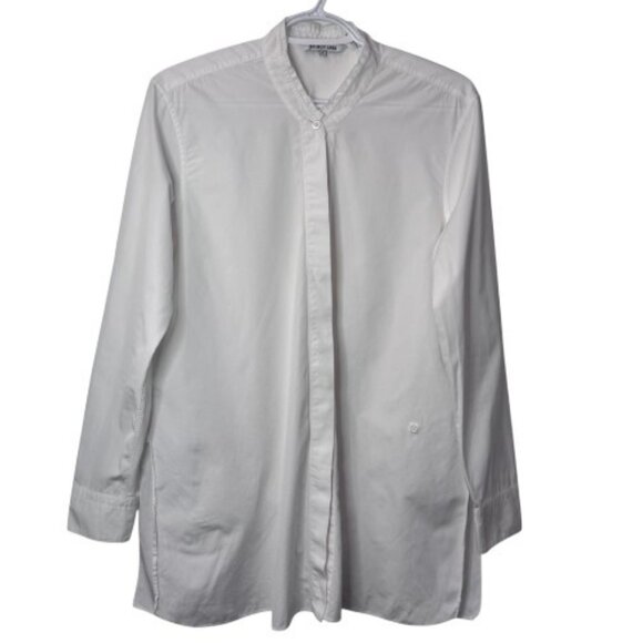 Helmut Lang with long sleeve button-down poet blouse size M - Picture 1 of 6